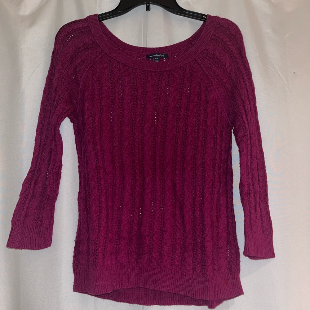 Maroon sweater size XS/small